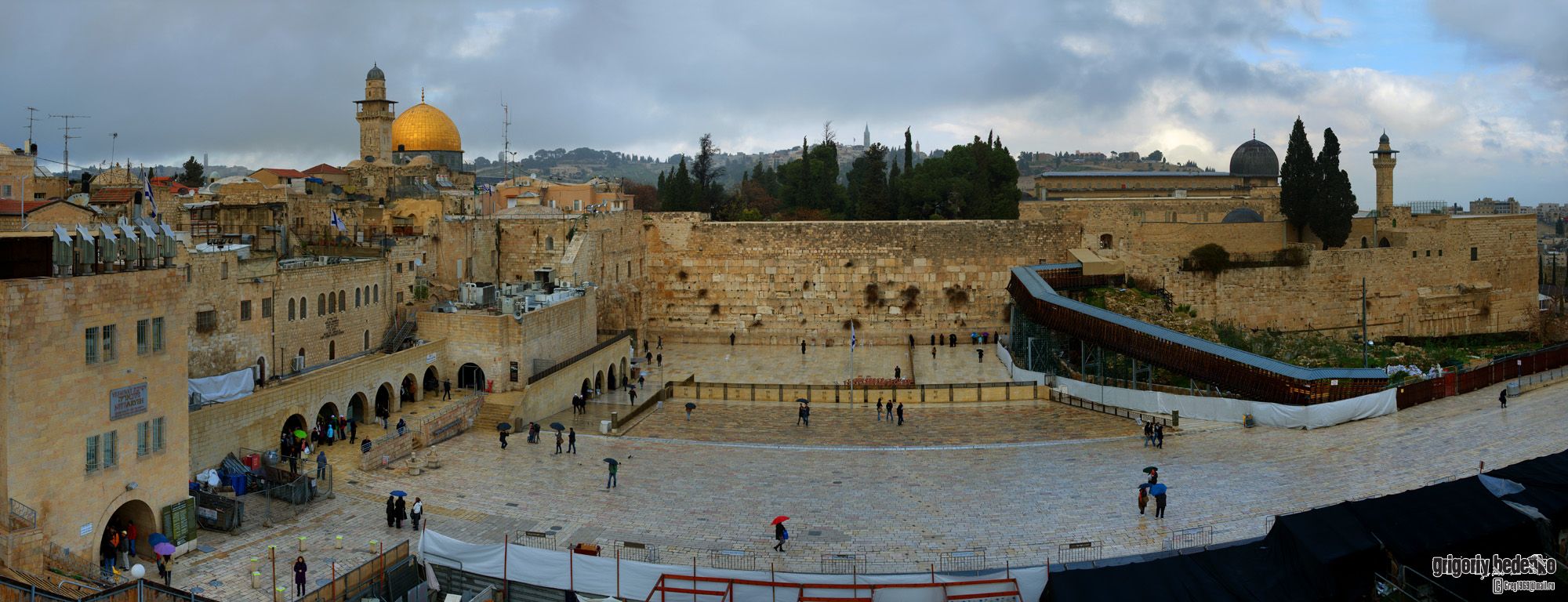 В феврале в Иерусалиме каждый день идут дожди...