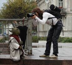 За кадром