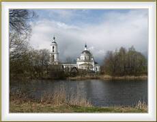 Церковь Вознесения Господня в Борщеве Клинского р.