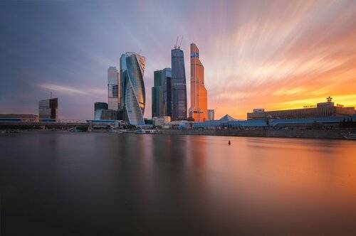 Moscow city.