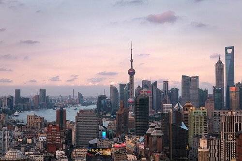 Shanghai skyline. China.