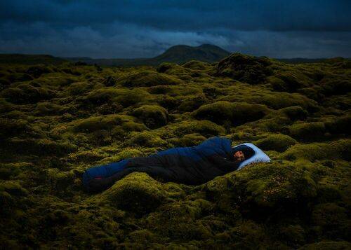 Sleeping in Iceland