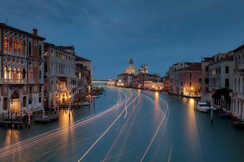 Венеция, вид с моста Академии.