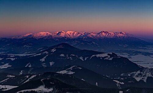 Tatra Mountains go to sleep