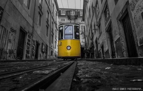 A tram named Lisbon
