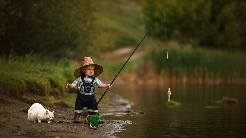 Ребенок-Рыбак