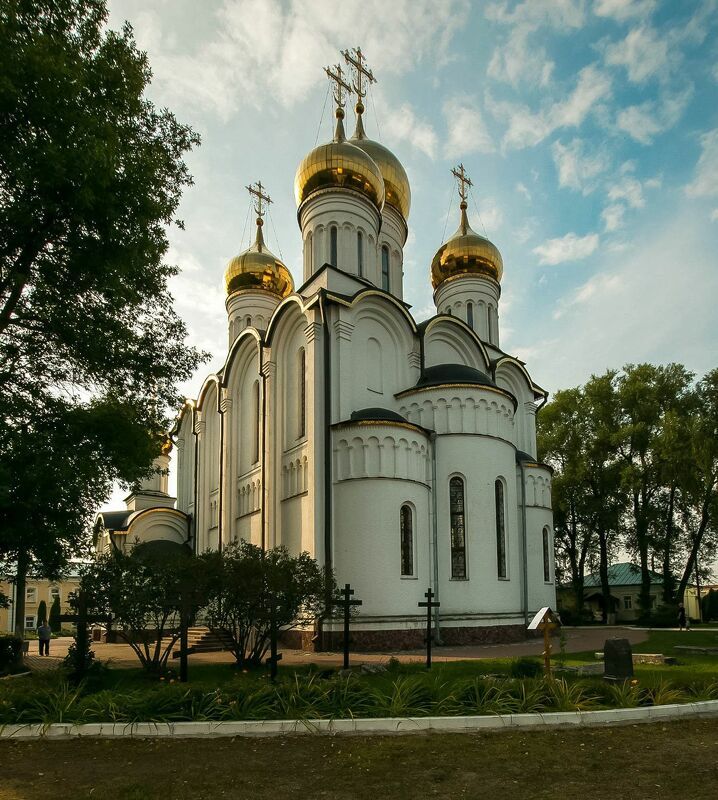 Собор св.Николая в Свято-Никольском монастыре.