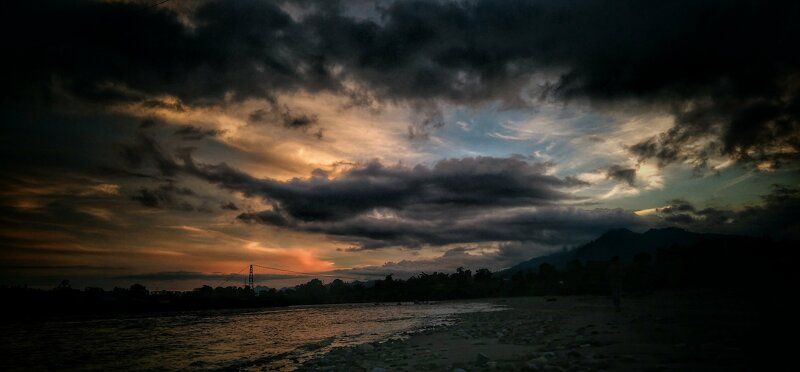 Evening Clouds In Doimukh, Arunachal Pradesh,India.