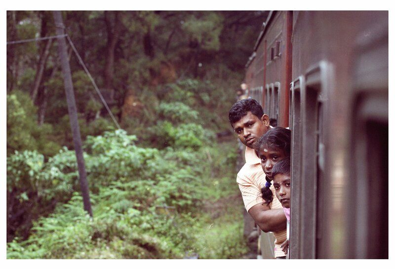 Sri Lanka by the train
