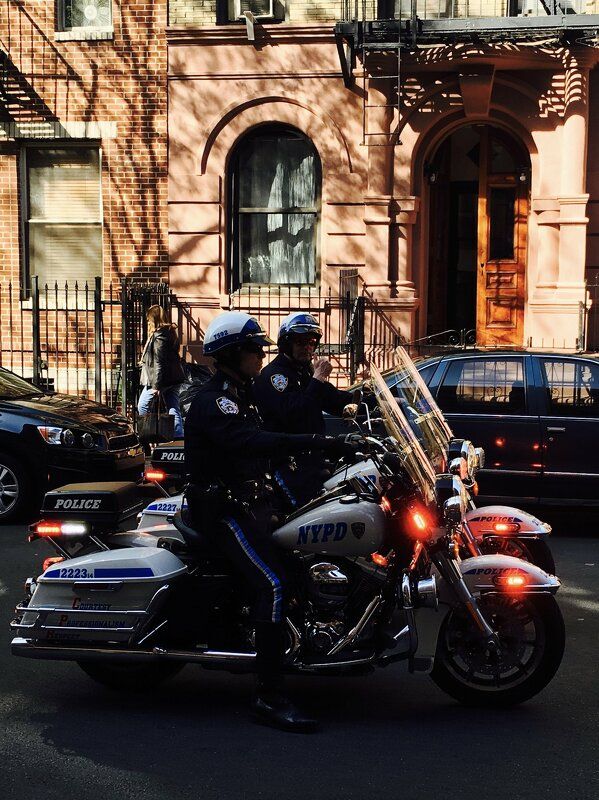 NYPD motorcyclists