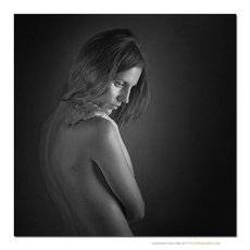 Portrait in nude style...