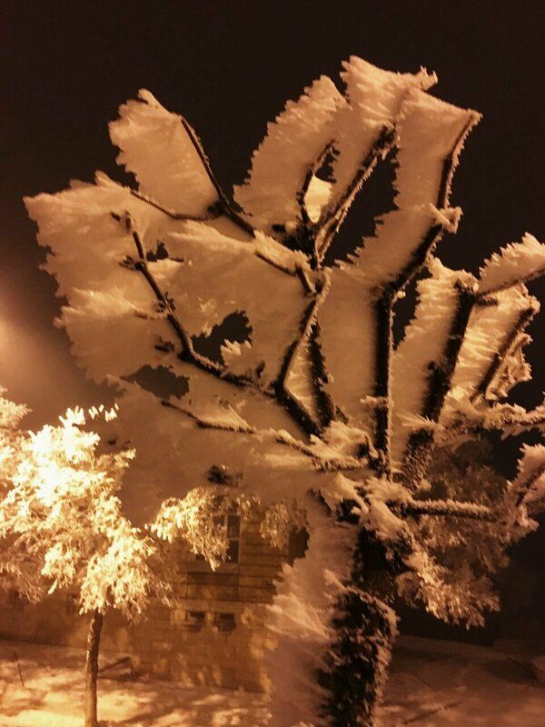 В Пятигорск пришла зима