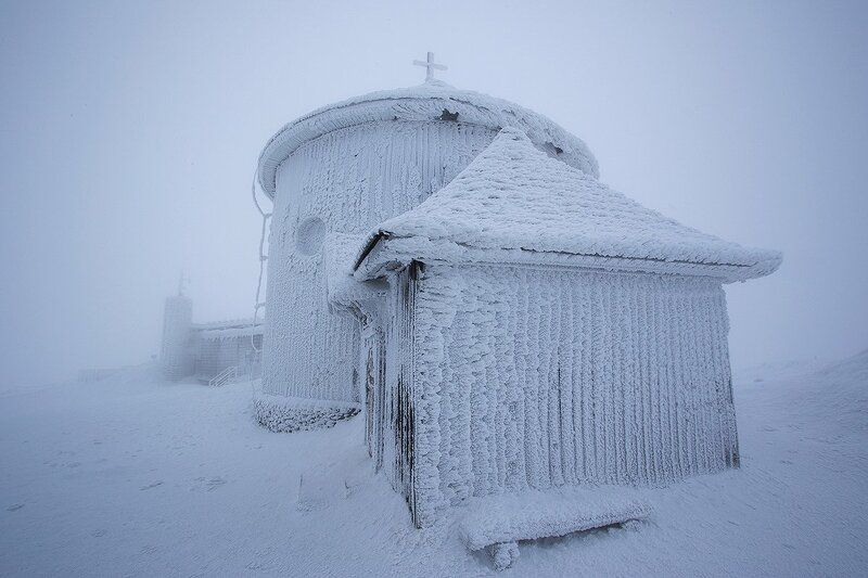 Kaplica na Śnieżce.