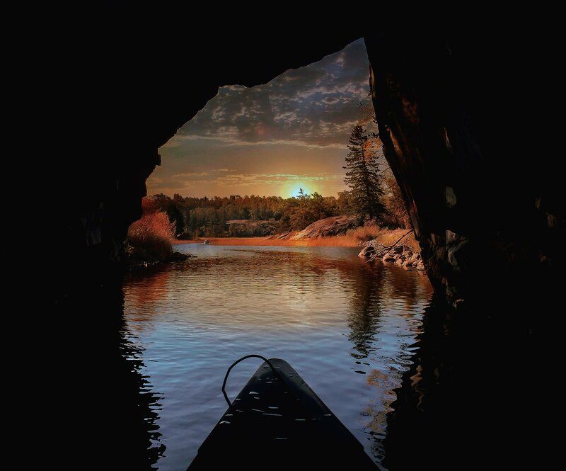 Canoeing through wanderland 