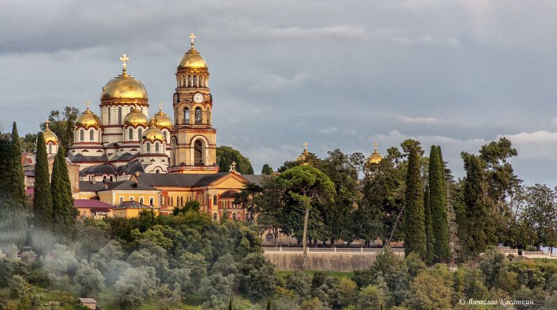 Абхазия. Новоафонский монастырь.
