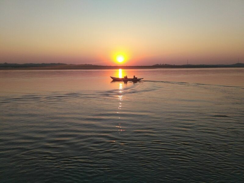 Sunset on Ayerwady