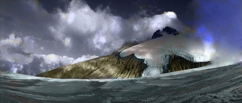 Ледник Гергети. Казбек