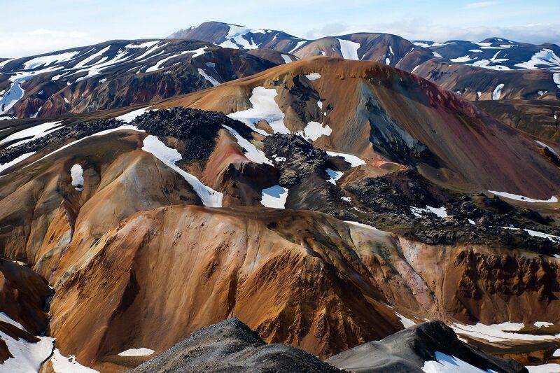 Tęczowe góry - Landmannalaugar