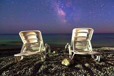 Night on the beach