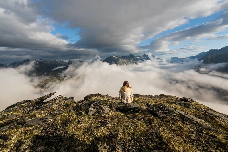 Рядом с облаками, Норвегия