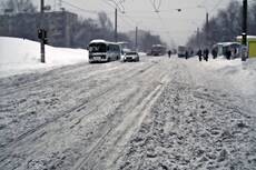 Самара снежная