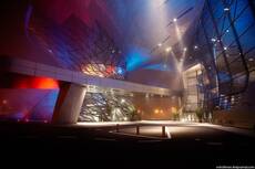 BMW Welt im Nebel