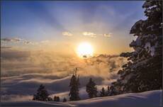 Kashmir sunrise