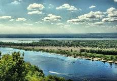 Волжские просторы