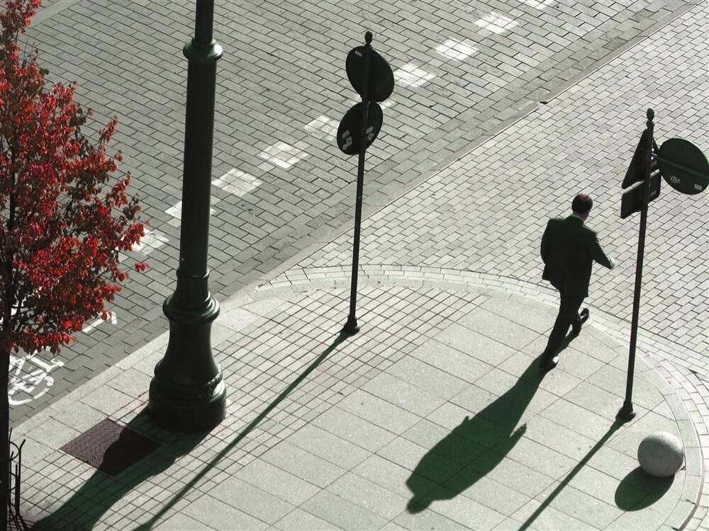 Morning shadows of Vilna