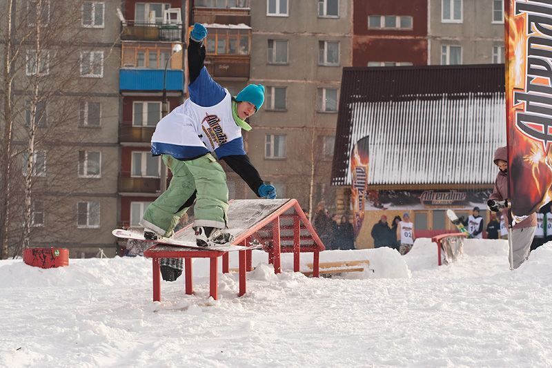 Snowboard Contest - Прощай зима