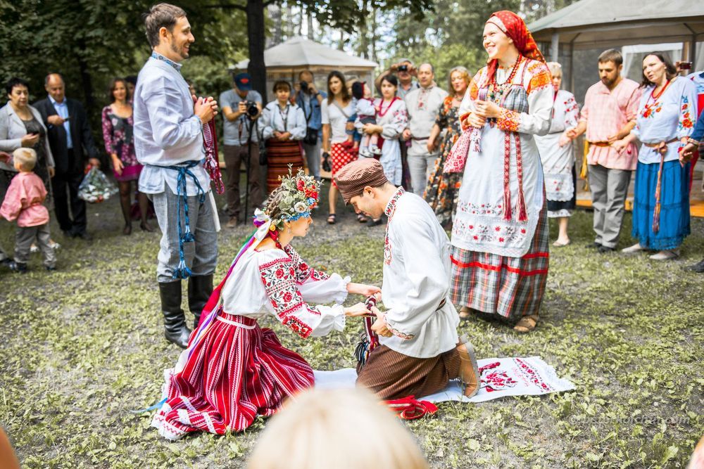 Русская народная свадьба