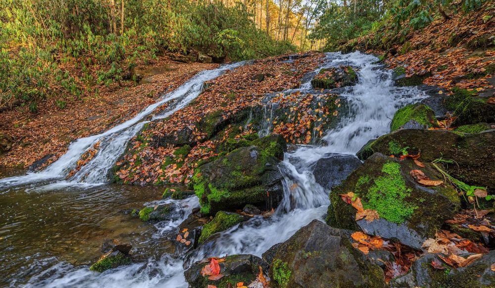 Водопад Indian Creeck falls