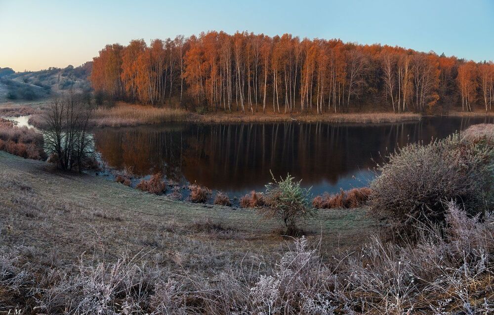 первые заморозки