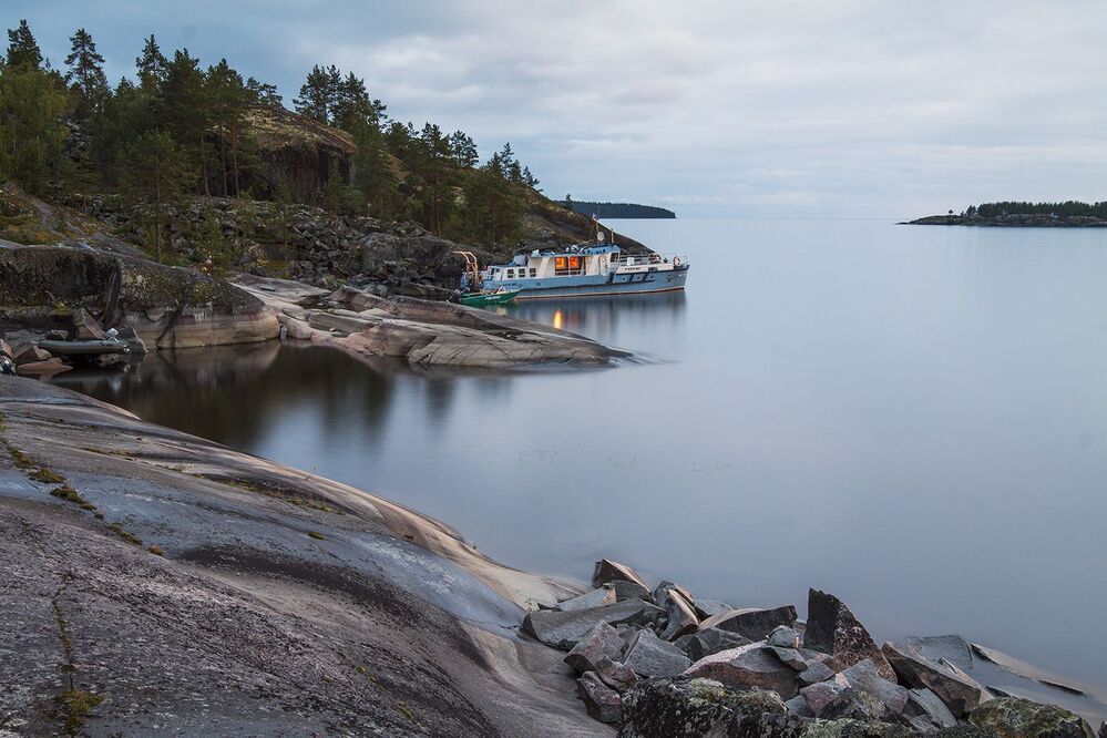 Ladoga lake