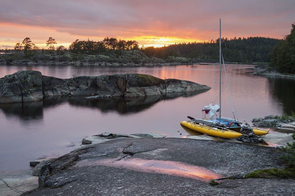 Ladoga lake