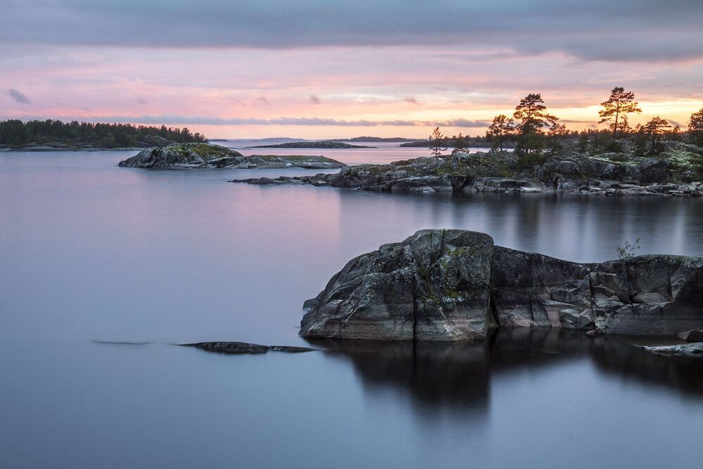 Ladoga lake
