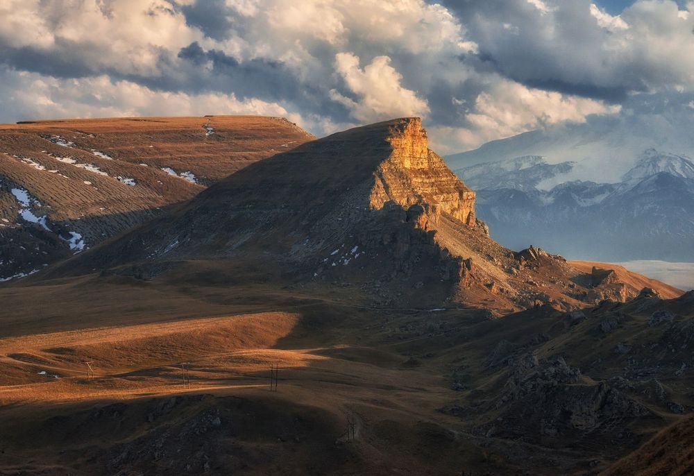 Осенние ландшафты. Виды с плато Бермамыт.