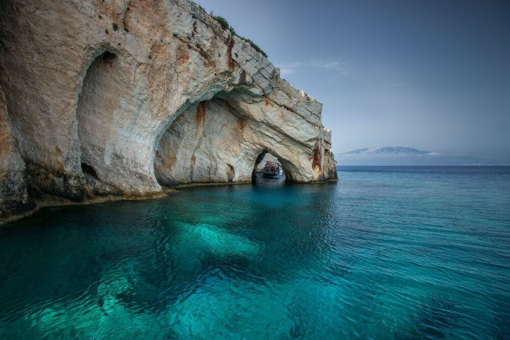 Blue Caves