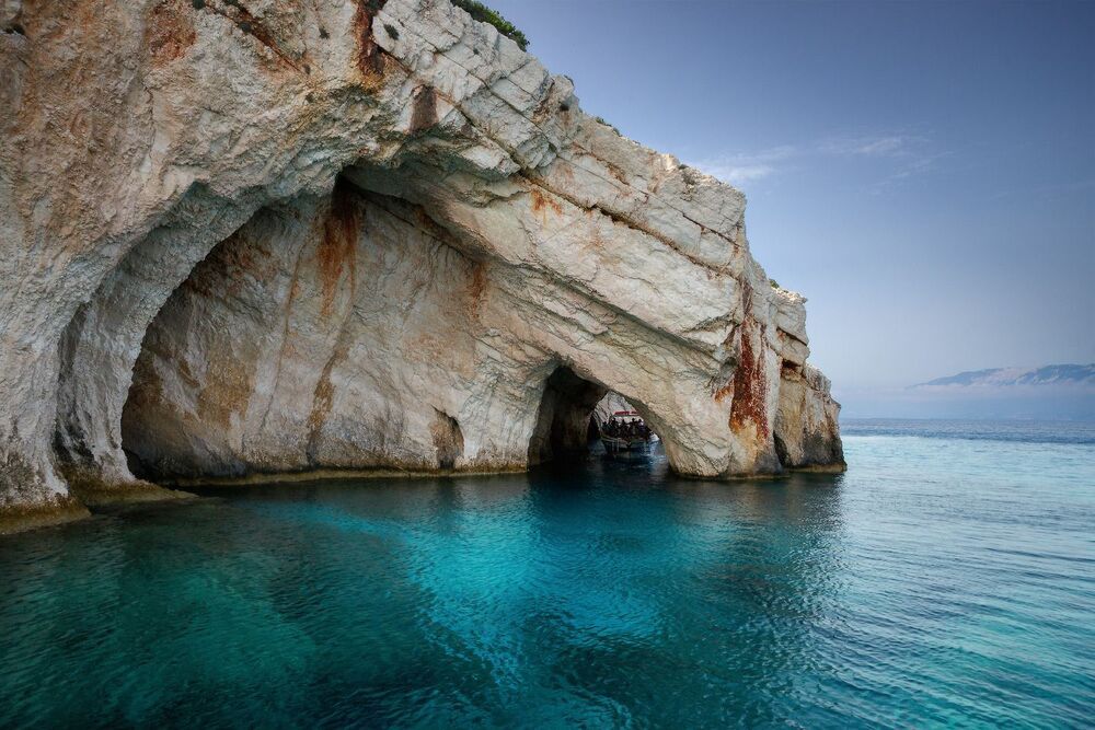 Blue Caves