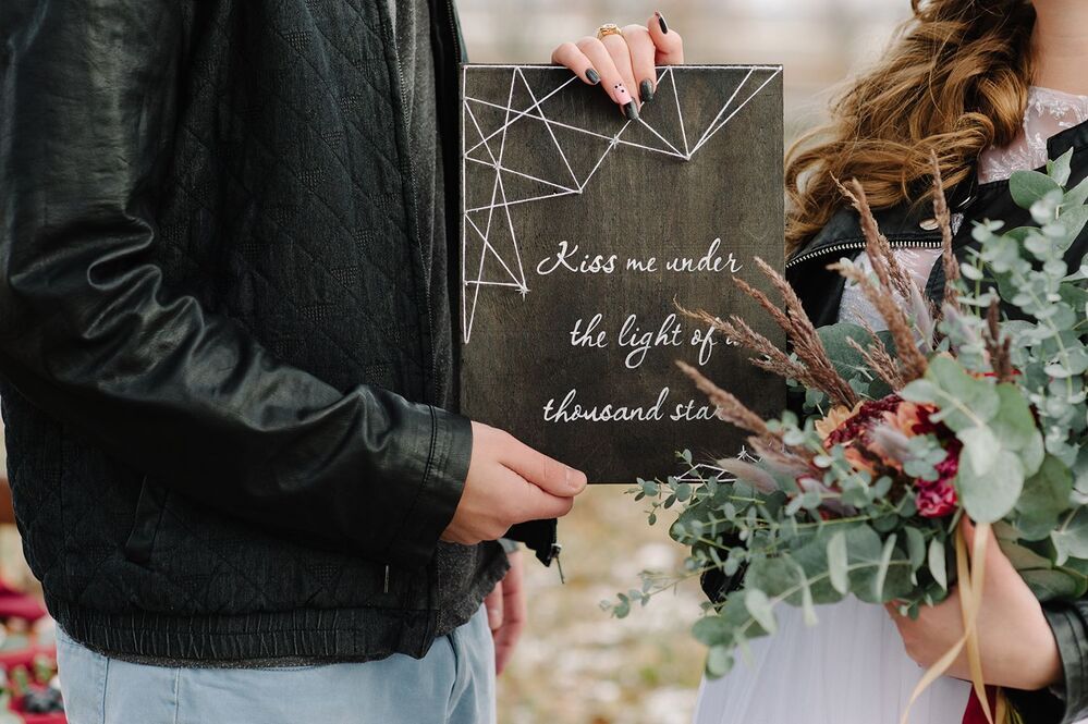 Rock wedding