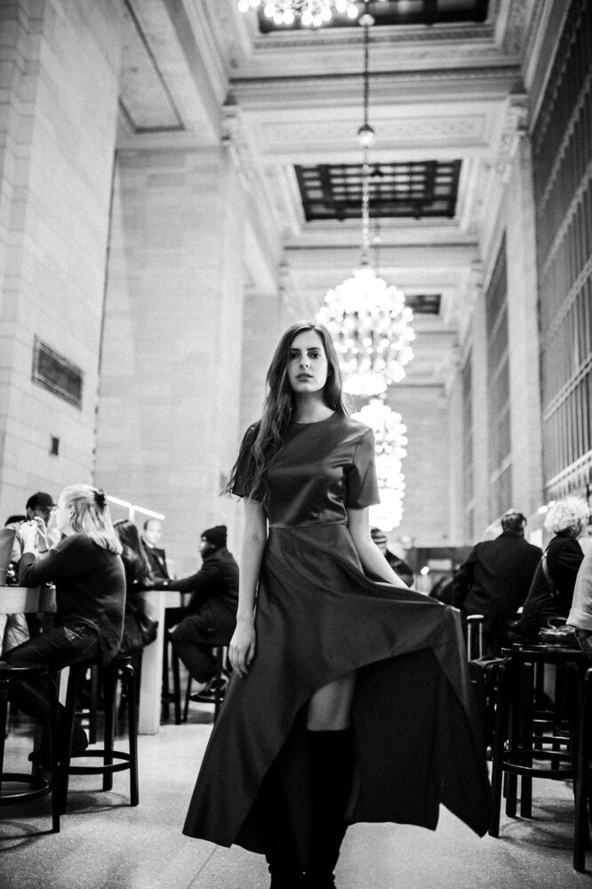 Once at the train station in New York City