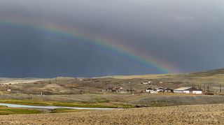 Над Бельтиром. После Чуйского землетрясения 2003 года \