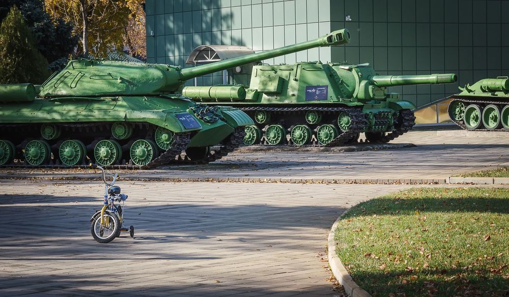 Свидетели былого лихолетья.