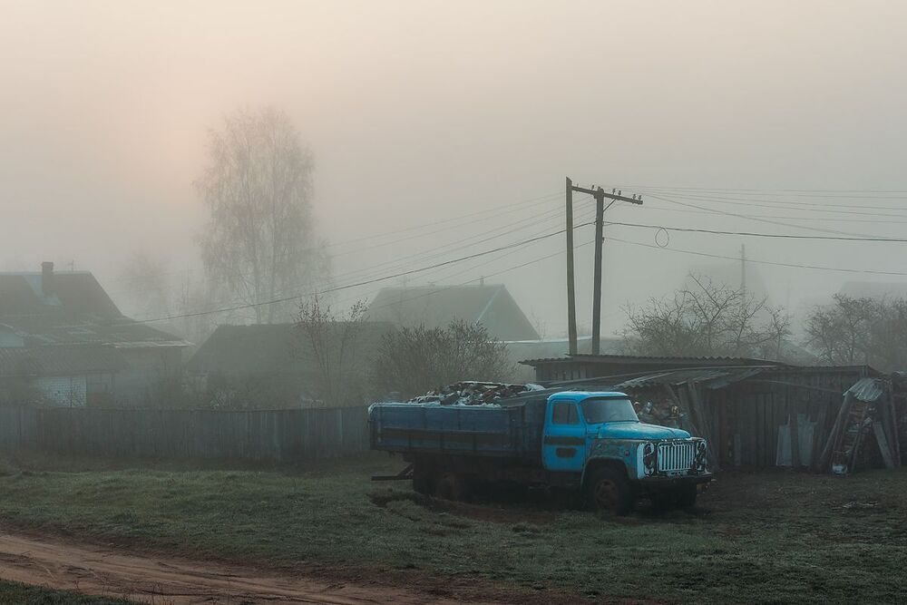 На заре