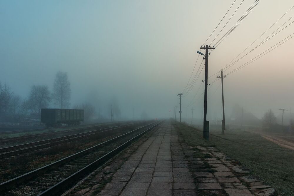 На заре