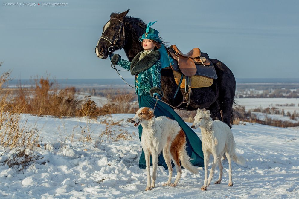 Всадница