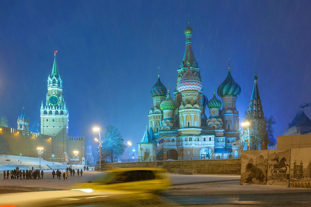Новогодняя москва