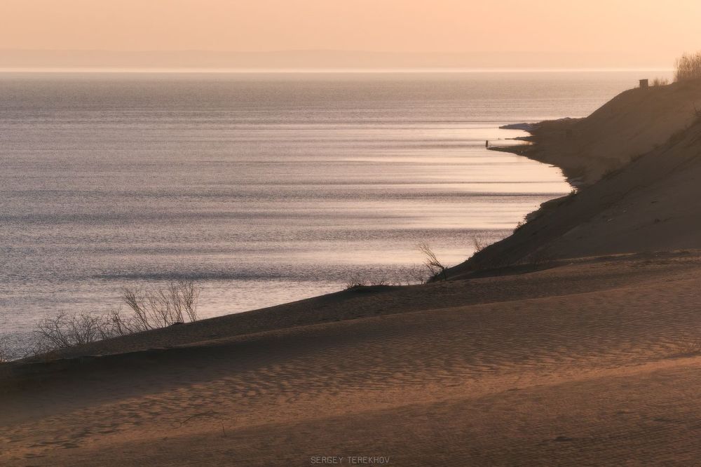 The Kapchagai reservoir.