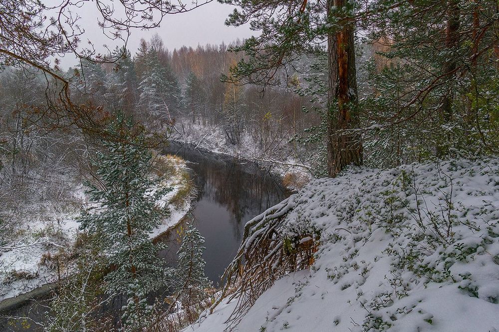 Кружева октября. Первый снег