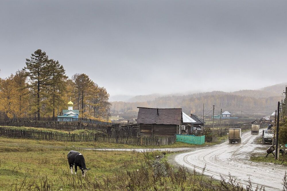 Средне-Уральская глубинка...